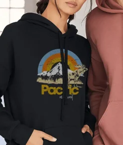 Women Nayked Apparel Hoodies & Sweatshirts>Women'S Ridiculously Soft Graphic Oversized Pullover Sweatshirt | Pacific Northwest