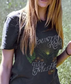 Women Nayked Apparel T-Shirts>Women'S Ridiculously Soft Graphic Tee | Country Roads