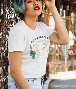 Women Nayked Apparel Tops>Women'S Ridiculously Soft Graphic Tee | Yosemite National Park