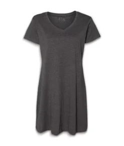 Women Nayked Apparel Tops>Women'S Ridiculously Soft V-Neck T-Shirt Dress