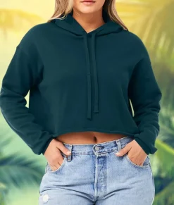 Women Nayked Apparel Athleisure>Women'S Ridiculously Soft Cropped Hoodie