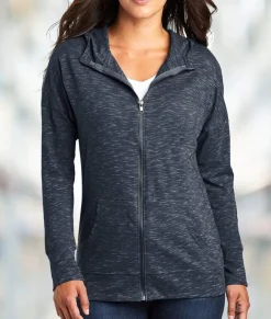 Women Nayked Apparel Outerwear>Women'S Ridiculously Soft Lightweight Full-Zip Hoodie