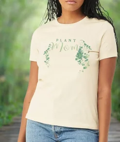 Women Nayked Apparel Tops>Women'S Ridiculously Soft Lightweight Graphic Tee | Plant Mom