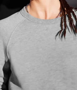 Women Nayked Apparel Hoodies & Sweatshirts>Women'S Ridiculously Soft Lightweight Heathered Oversized Fleece Pullover Sweatshirt