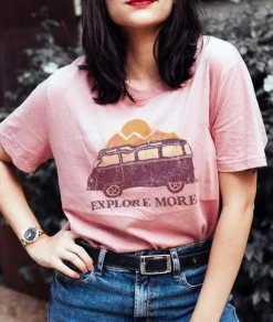 Women Nayked Apparel T-Shirts>Women'S Ridiculously Soft Graphic Tee | Explore More