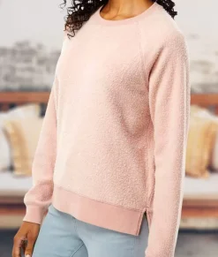 Women Nayked Apparel Hoodies & Sweatshirts>Women'S Snuggly Soft Reverse Fleece Sweatshirt