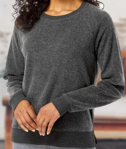 Women Nayked Apparel Hoodies & Sweatshirts>Women'S Snuggly Soft Reverse Fleece Sweatshirt