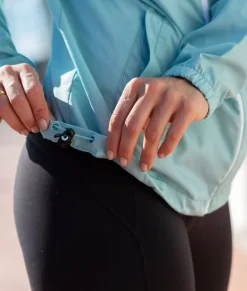 Women Nayked Apparel Hoodies & Sweatshirts>Women'S Soft Lightweight Oversized Full-Zip Windbreaker Jacket