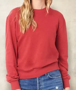 Women Nayked Apparel Tops>Women'S Soft Recycled Washed Terry Pullover