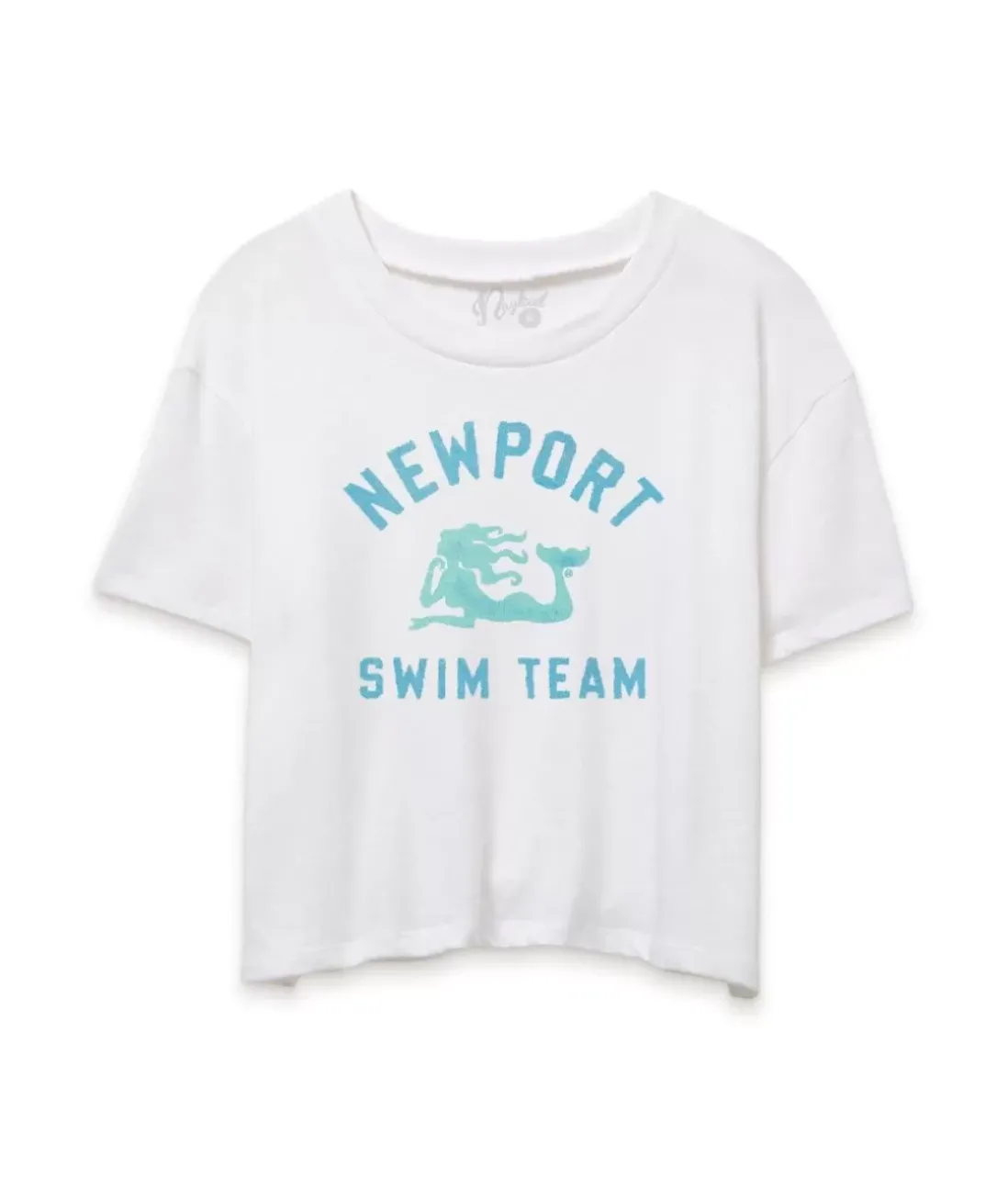 Women Nayked Apparel T-Shirts>Women'S Vintage Graphic Crop T-Shirt | Newport